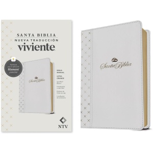 Biblia NTV manual con filament  blanco 12p