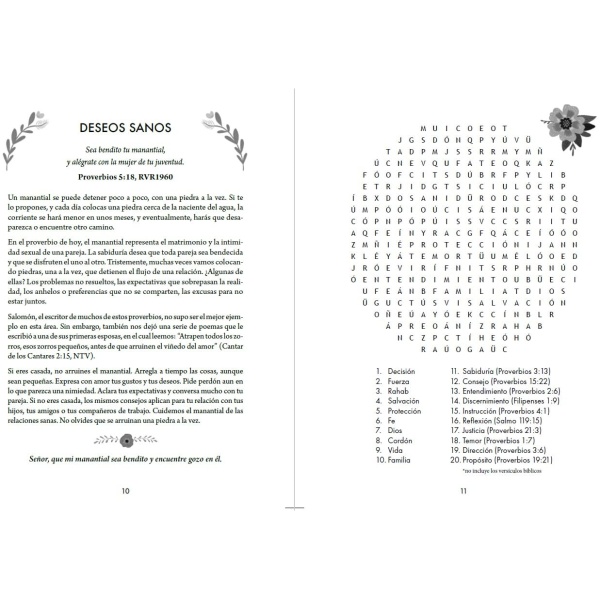 100 devocionales para mujeres con sopa de letras (letra grande) - Image 2