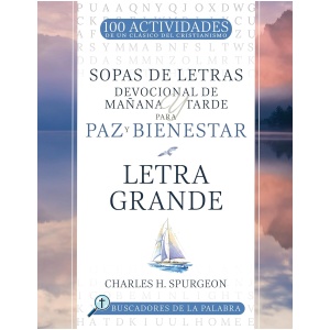Sopas de letras Devocional de Mañana y Tarde para Paz y Bienestar