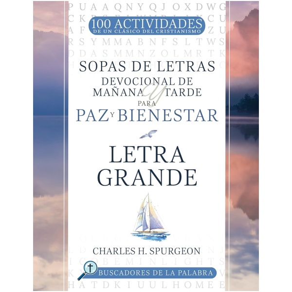 Sopas de letras Devocional de Mañana y Tarde para Paz y Bienestar