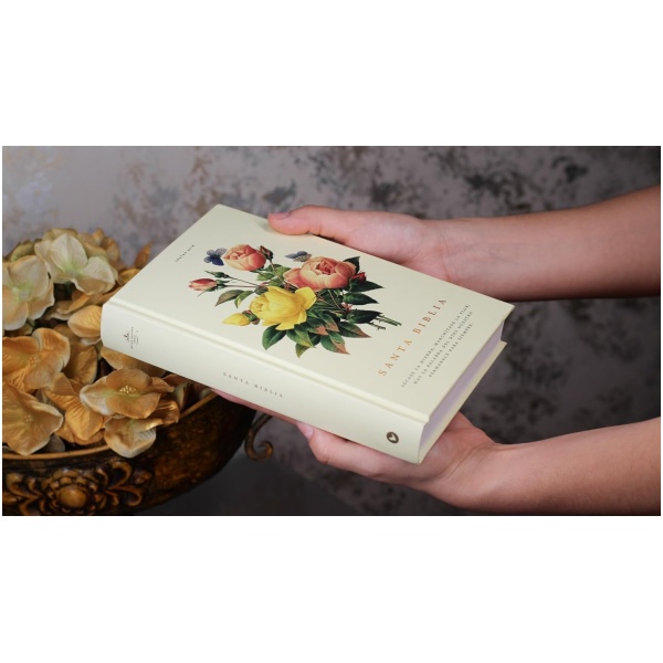 Biblia RVR1960 premios y regalos floral tapa dura 10.5pt - Image 7