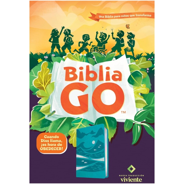 Biblia NTV GO para niños verde azulado sim piel lt gde cierre 9.5pt - Image 4