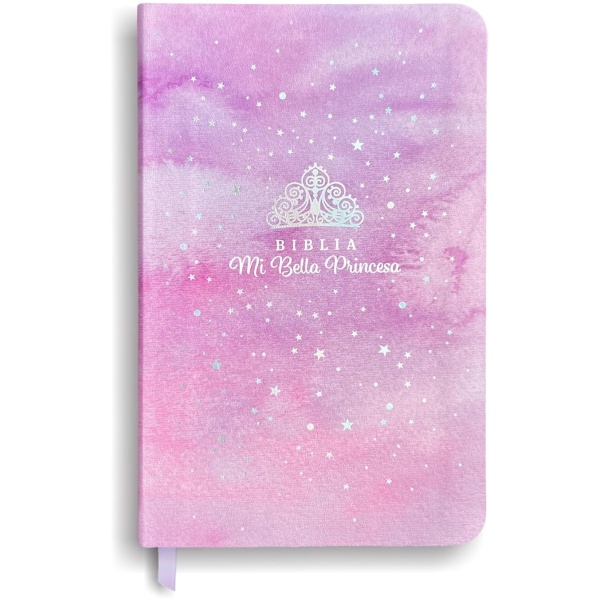 Biblia NTV Mi bella princesa  rosa sim piel 6.6pt - Image 3