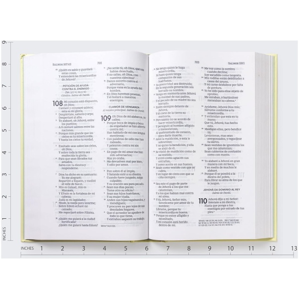 Biblia RVR1960 premios y regalos floral tapa dura 10.5pt - Image 5
