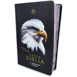 Biblia RVR1960 Sabiduria sup gig aguila cto pintado im piel TG 19p