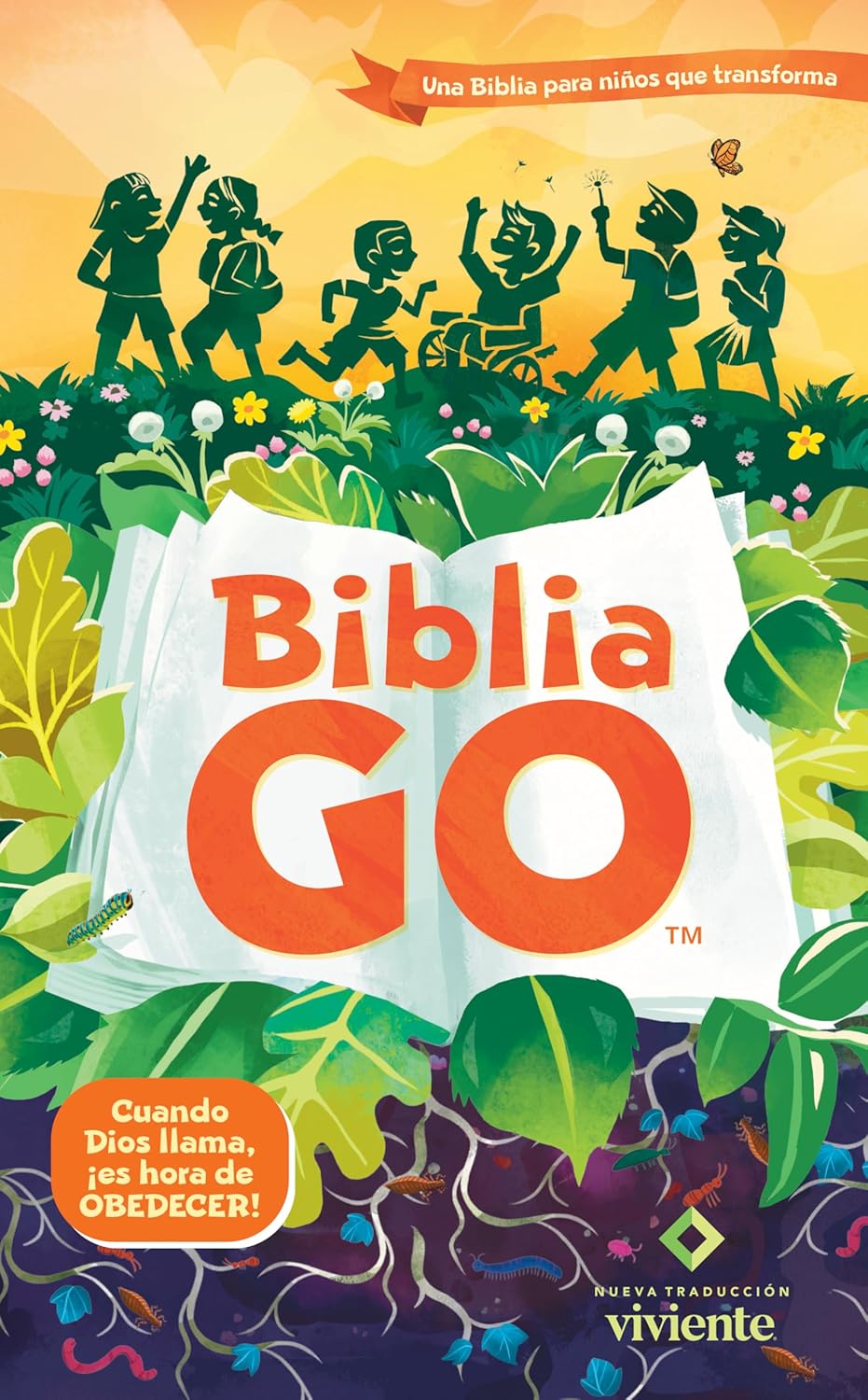 Biblia NTV GO para niños tapa dura 9.5pt