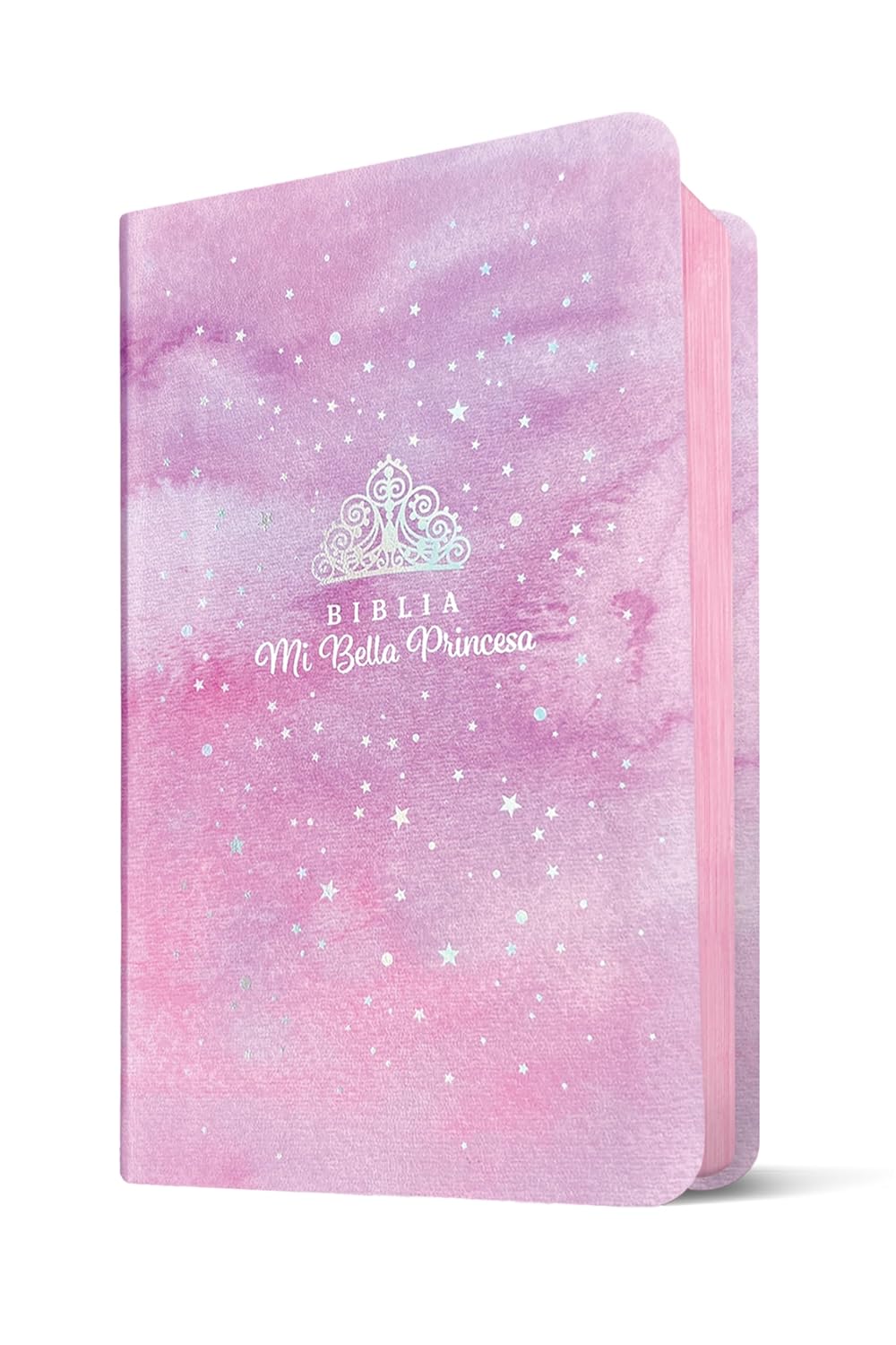 Biblia NTV Mi bella princesa rosa sim piel 6.6pt