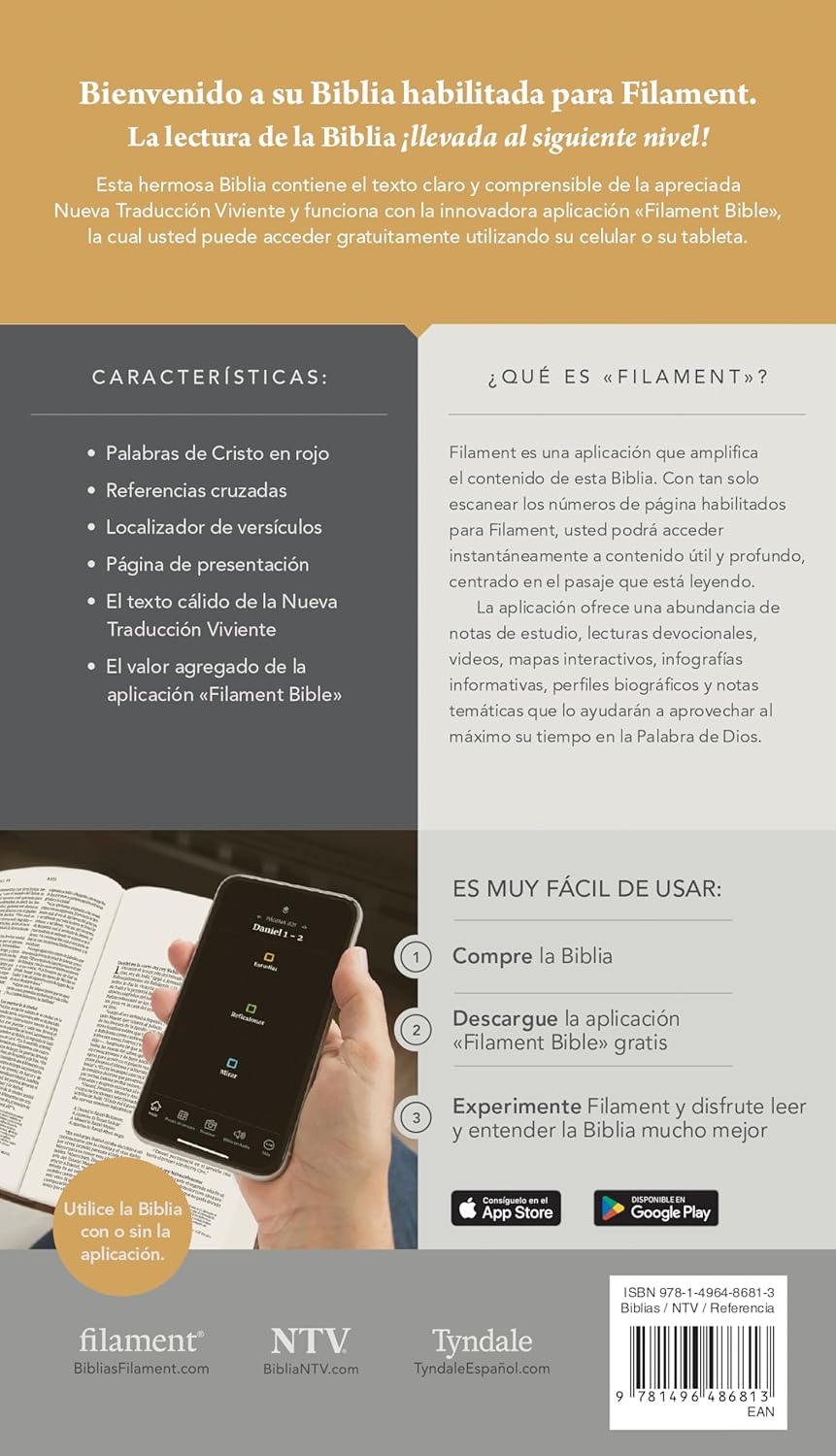 Biblia NTV Ultrafina con filament verde sim piel 8.75p