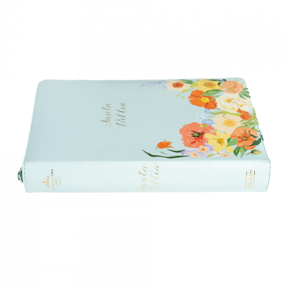 Biblia RVR1960 letra grande menta ed 2025 im piel índice cierre manual 12pt - Image 3