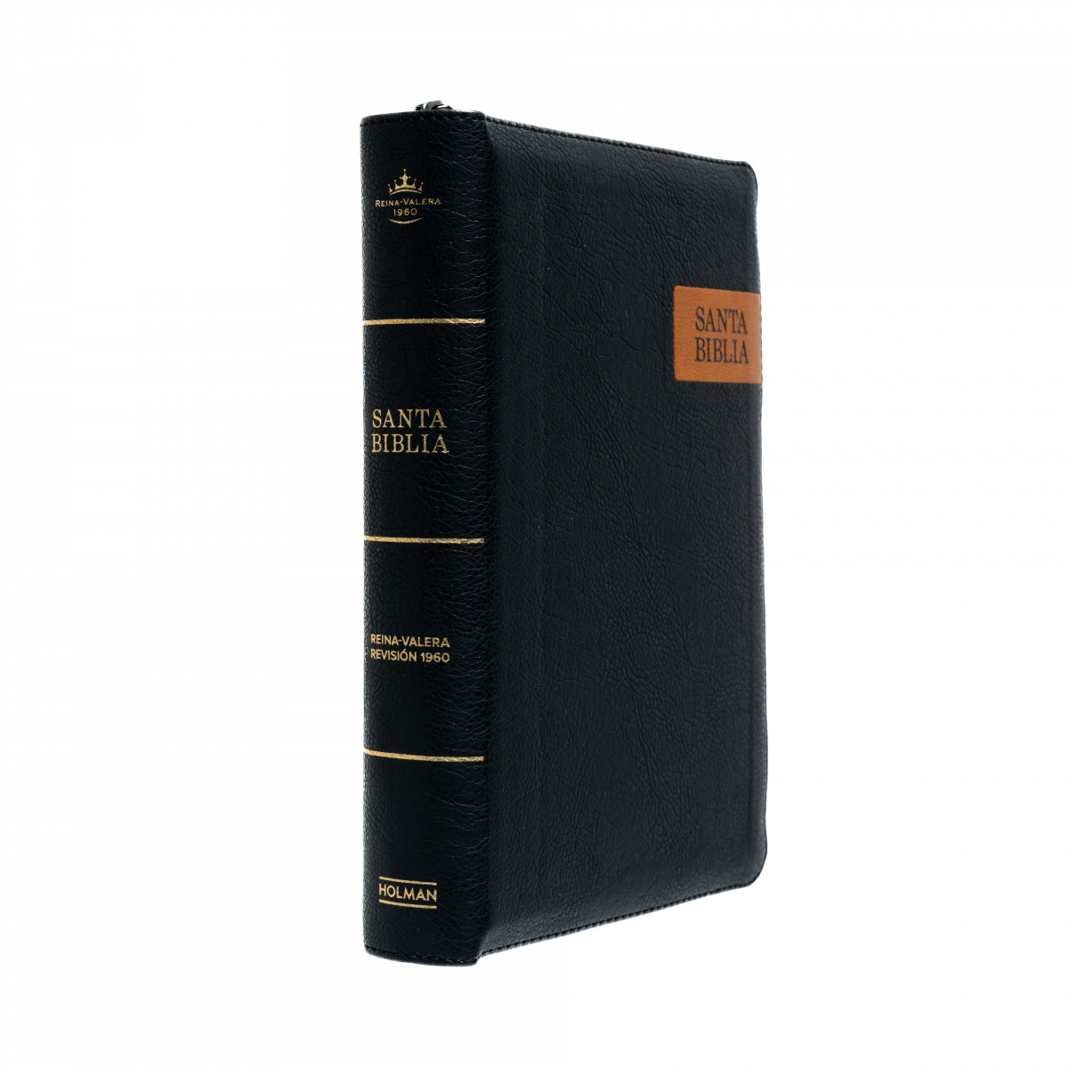Biblia RVR1960 letra gigante negro caramelo ed 2025 im piel índice cierre manual 14pt - Image 2