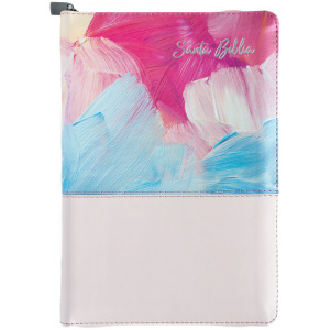 Biblia RVR1960 letra gigante multicolor ed 2025 im piel índice cierre manual 14pt