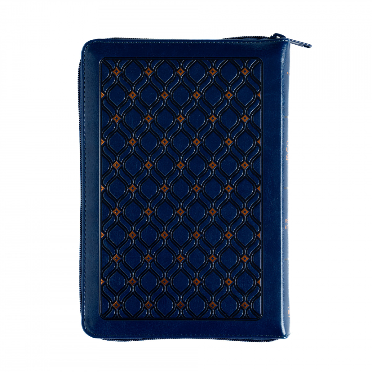 Biblia RVR1960 letra grande azul marino ed 2025 im piel índice cierre manual 12pt - Image 5