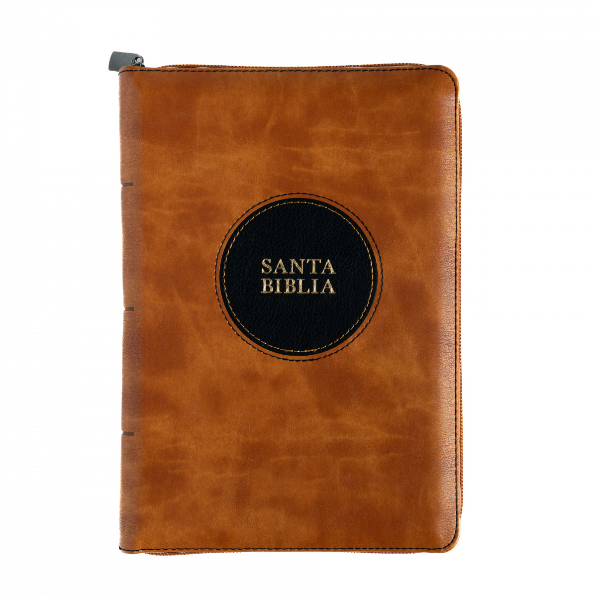 Biblia RVR1960 letra gigante marron negro ed 2025 im piel índice cierre manual 14pt