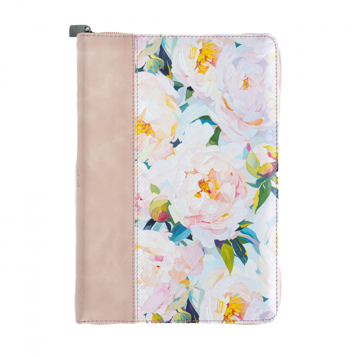 Biblia RVR1960 letra gigante rosa cuarzo ed 2025 im piel índice cierre manual 14pt