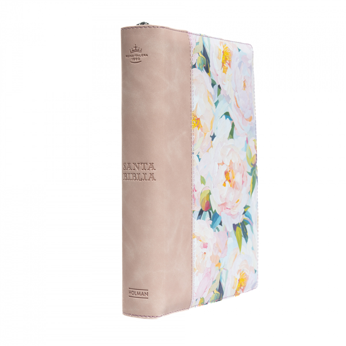 Biblia RVR1960 letra gigante rosa cuarzo ed 2025 im piel índice cierre manual 14pt - Image 3