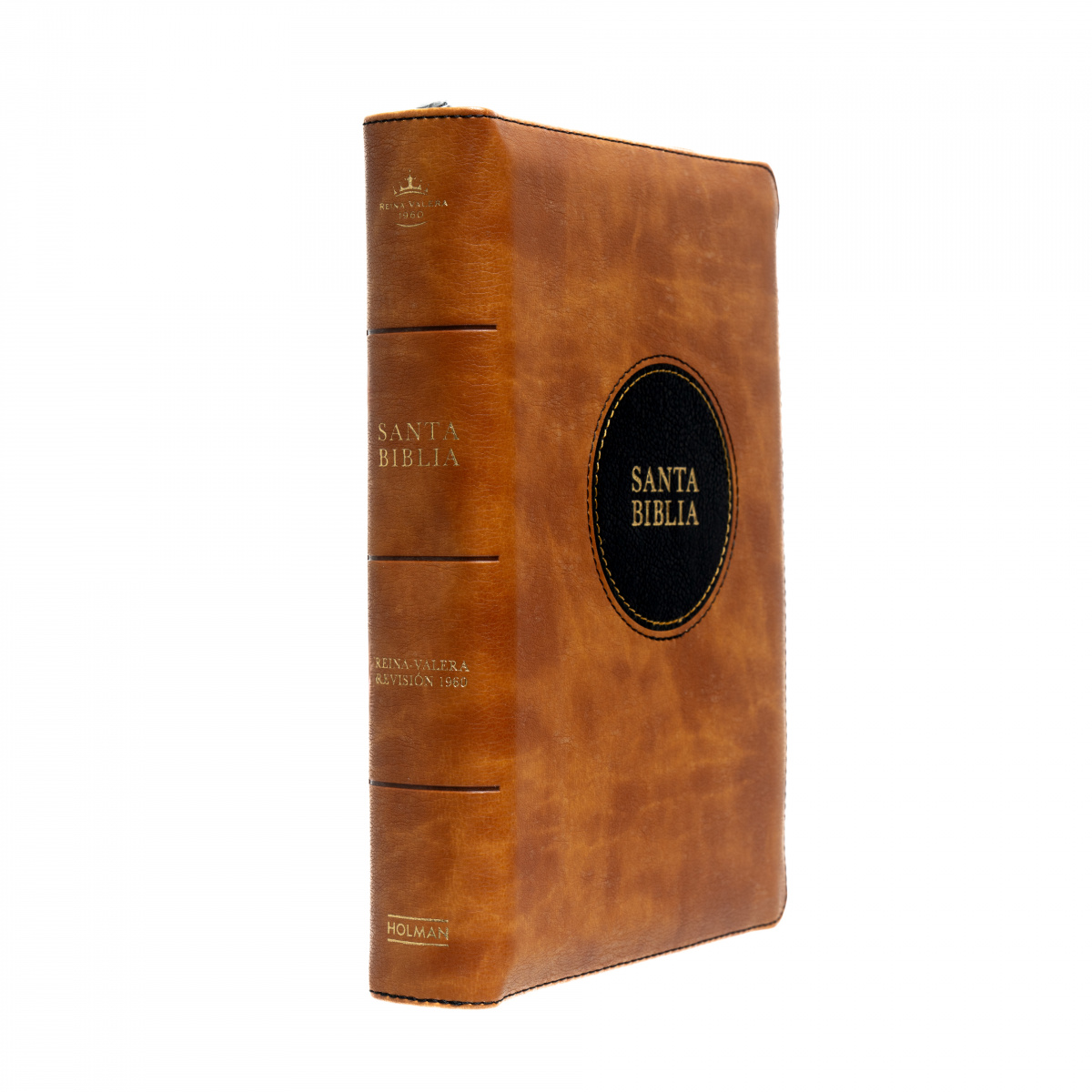 Biblia RVR1960 letra gigante marron negro ed 2025 im piel índice cierre manual 14pt - Image 2