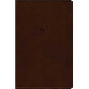 Biblia RVR1960 de estudio de César Vidal cafe im piel grande 9.5pt
