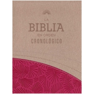 Biblia RVR1960 Orden cronológico rosa im piel