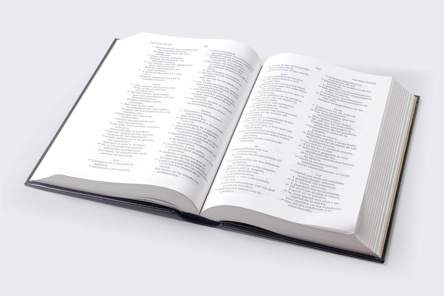 Biblia RVR1960 premios y regalos negra tapa dura 10.5pt - Image 6