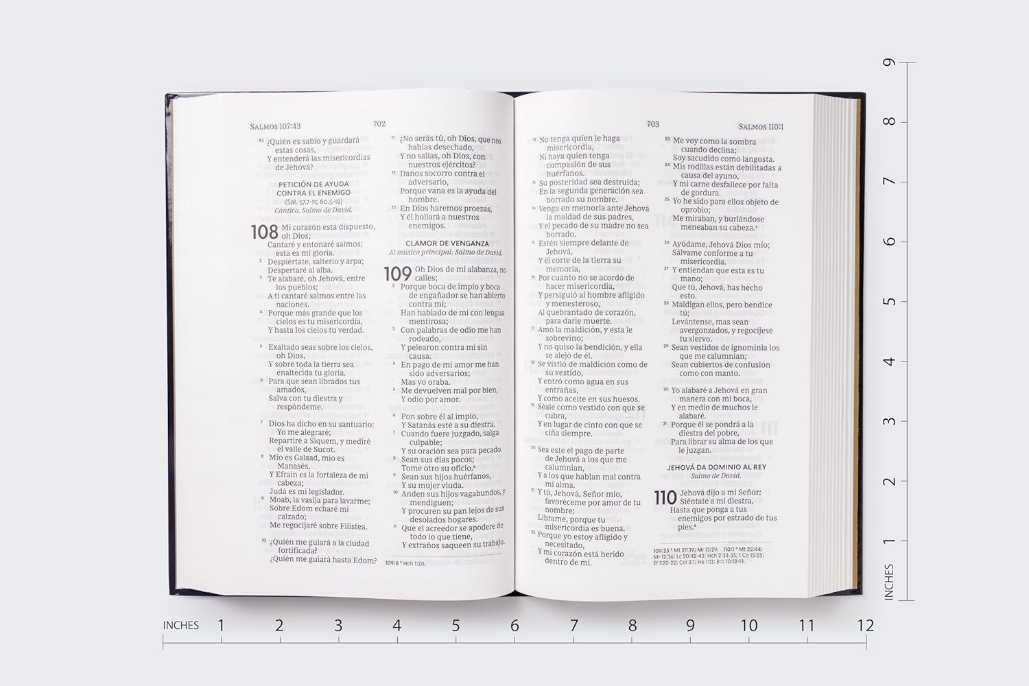 Biblia RVR1960 premios y regalos negra tapa dura 10.5pt - Image 5