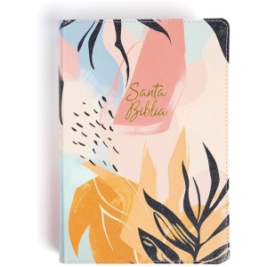 Biblia RVR1960 letra grande ed esp multicolor im piel manual 12pt