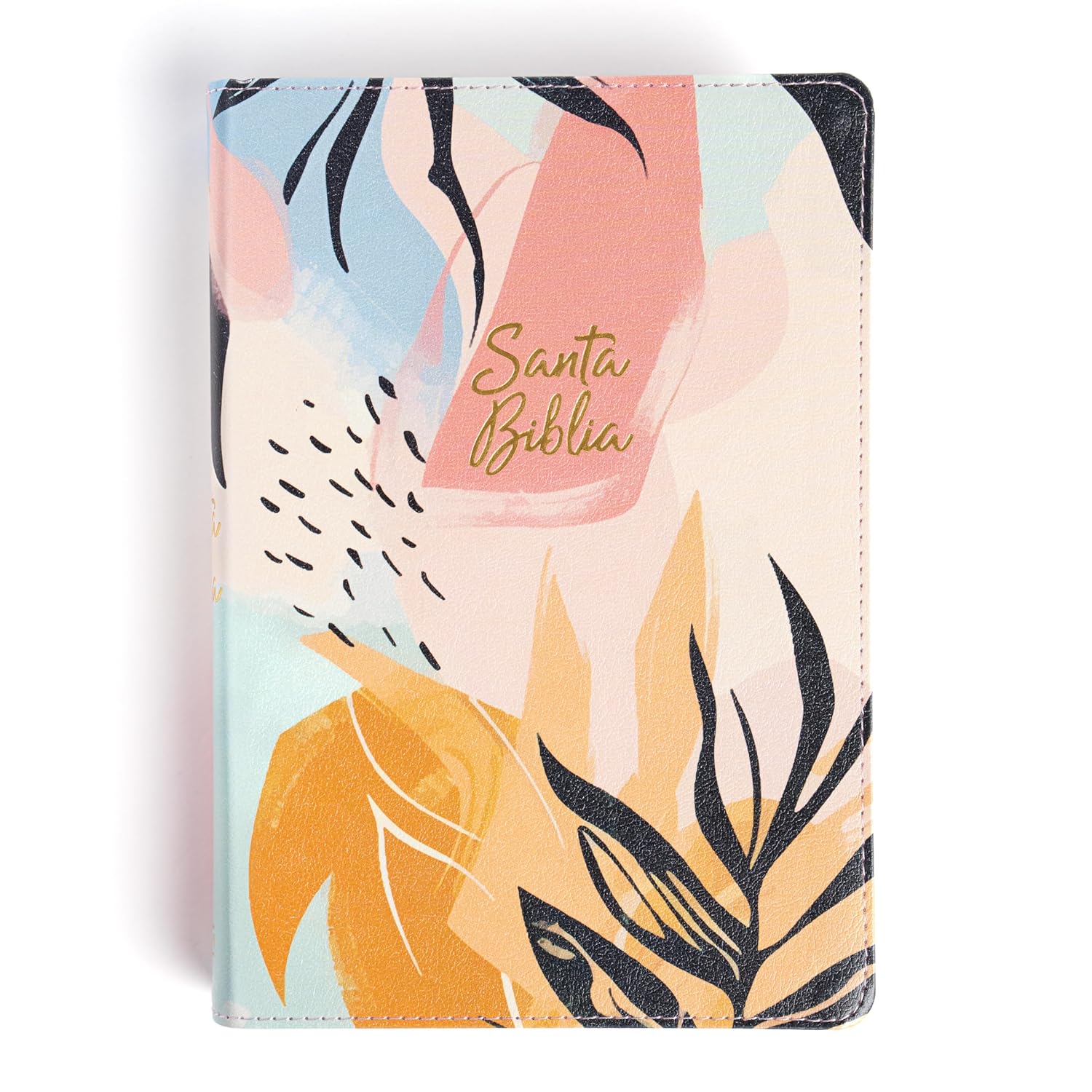 Biblia RVR1960 letra grande ed esp multicolor im piel manual 12pt