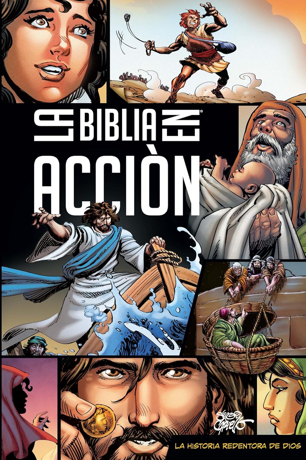 La Biblia en acción comics