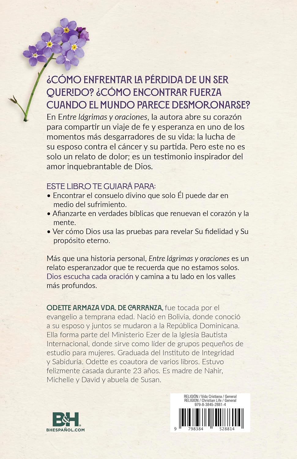 Entre lágrimas y oraciones