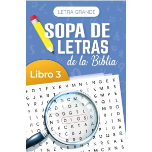 Sopa de letras de la Biblia, Letra Grande, Vol 3