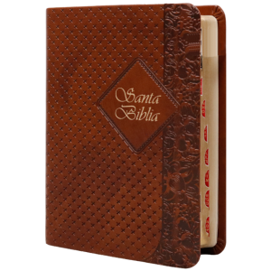 Biblia RVR1960 bolsillo café RVR025cTILG