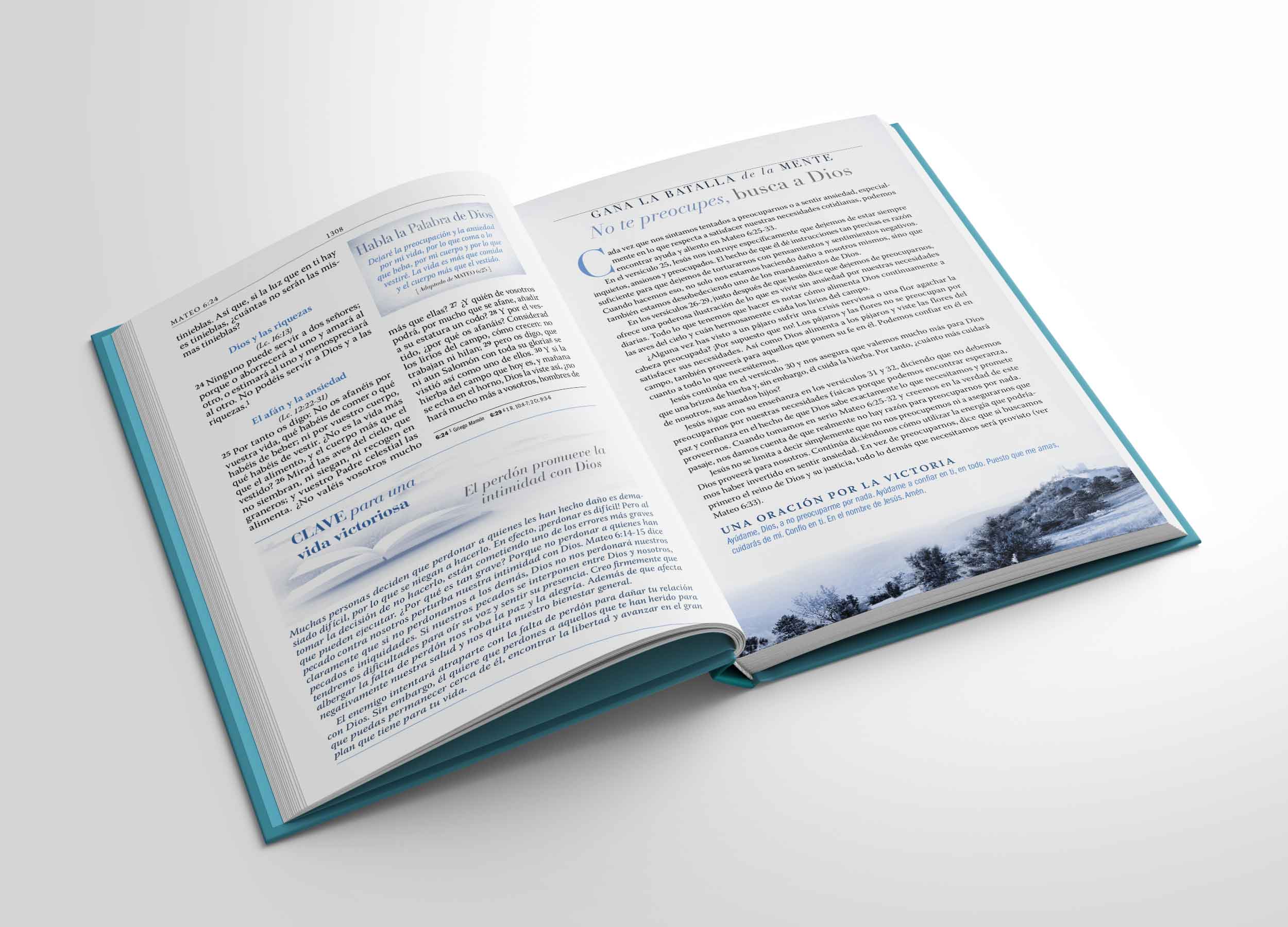 Biblia RVR1960 El Campo de batalla de la mente tapa dura - Image 3