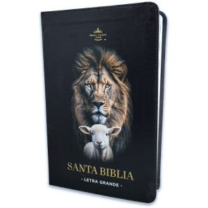 Biblia RVR1960 Supreme cordero y leon im piel índice TM 12.5pt