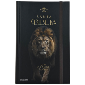 Biblia RVR1960 Leon de Juda cto pto c/texto tapa dura manual 12.5pt