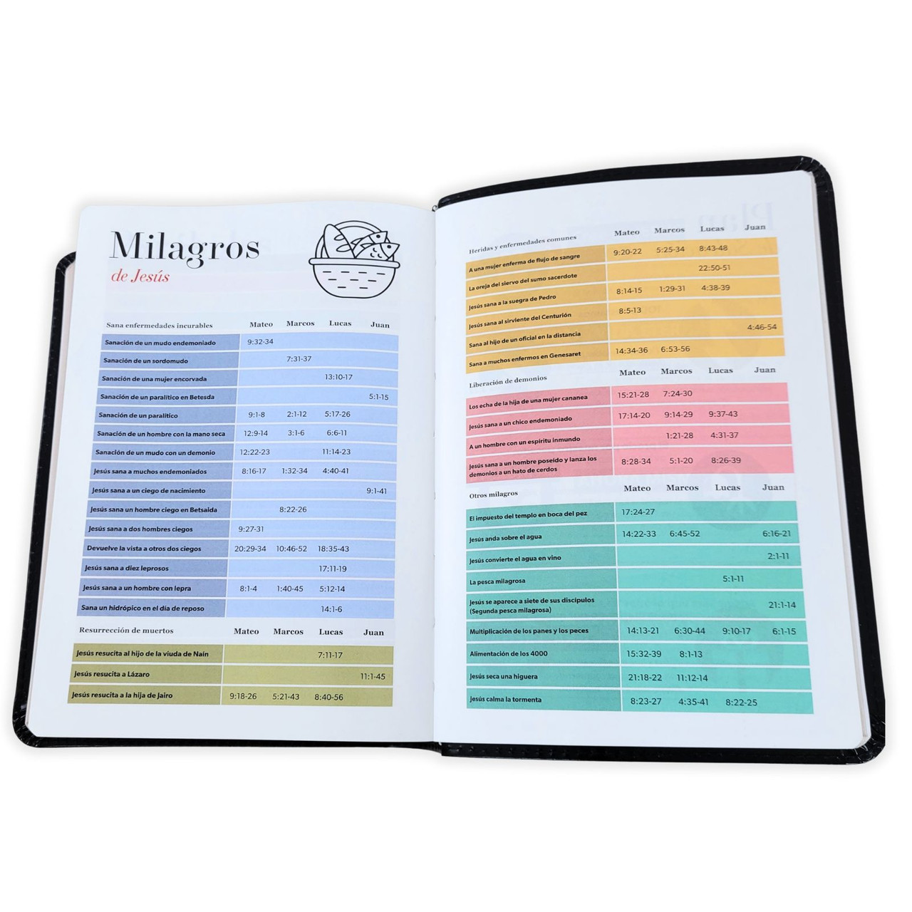 Biblia RVR1960 Bicolor cafe/cafe im piel concordancia manual 12pt