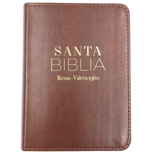 Biblia RVR1960 Clasica cafe im piel BL 8.5pt 025c PJR