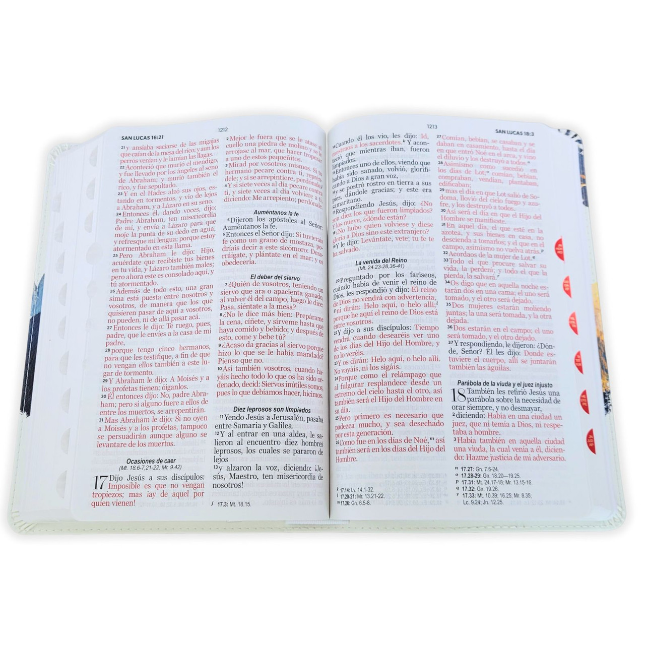Biblia RVR1960 Coleccion supreme blanco aguila im piel índice CON C 12.5pt