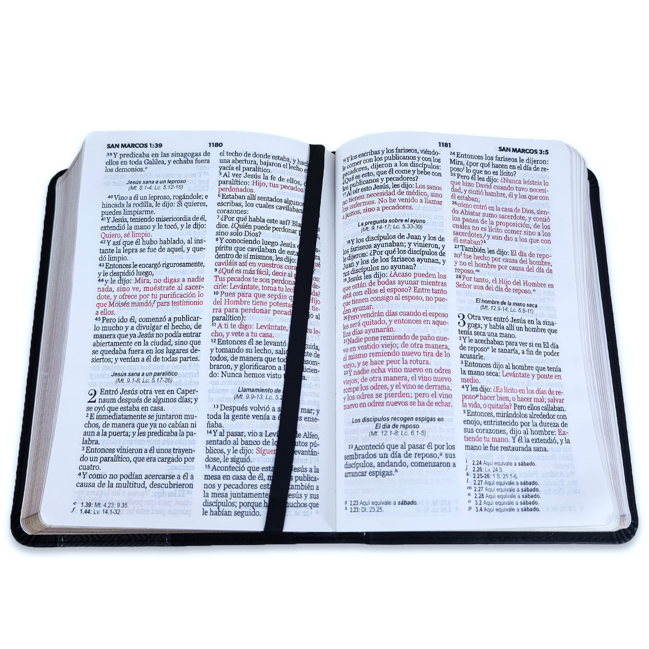 Biblia RVR1960 Geometico negro im piel chica 10pt