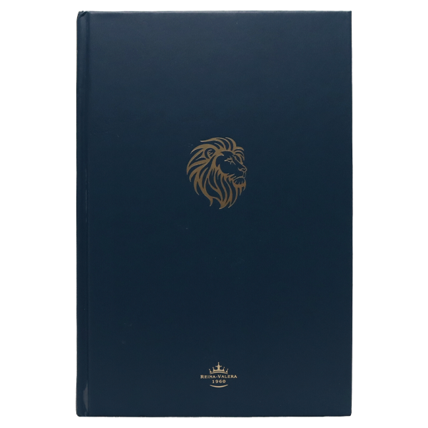 Biblia RVR1960 minimalista oscuro tapa dura manual