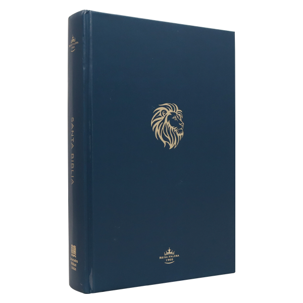 Biblia RVR1960 minimalista oscuro tapa dura manual