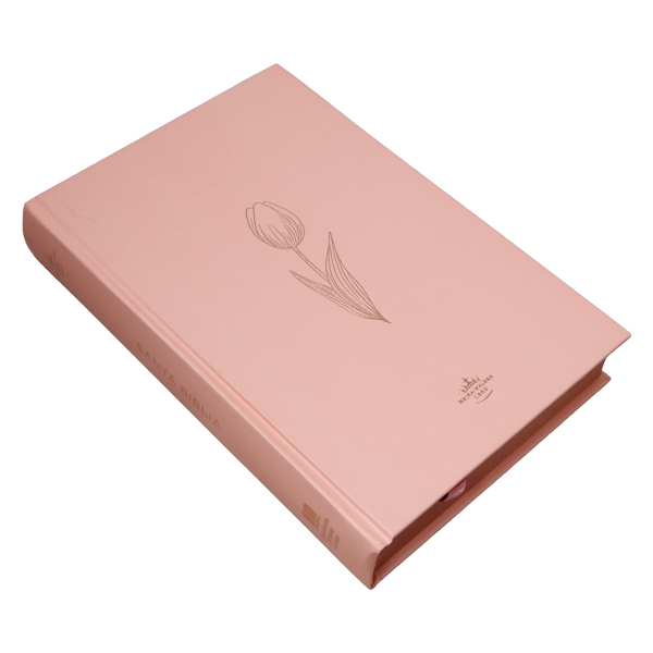 Biblia RVR1960 Minimalista rosado 12pt RVR063cLGPJR