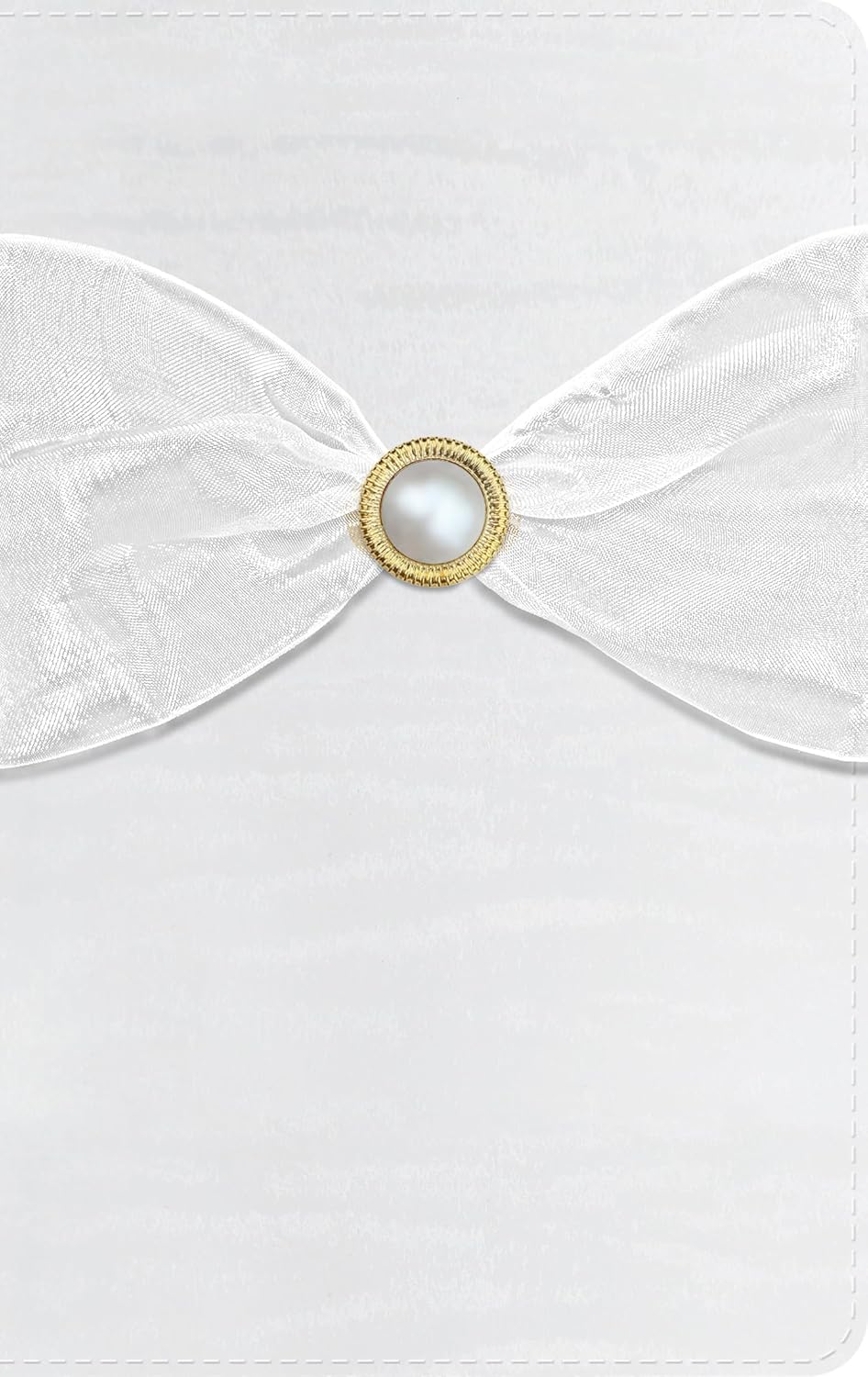 Biblia RVR1960 Recuerdo de boda blanco dorado compacta 8.5pt