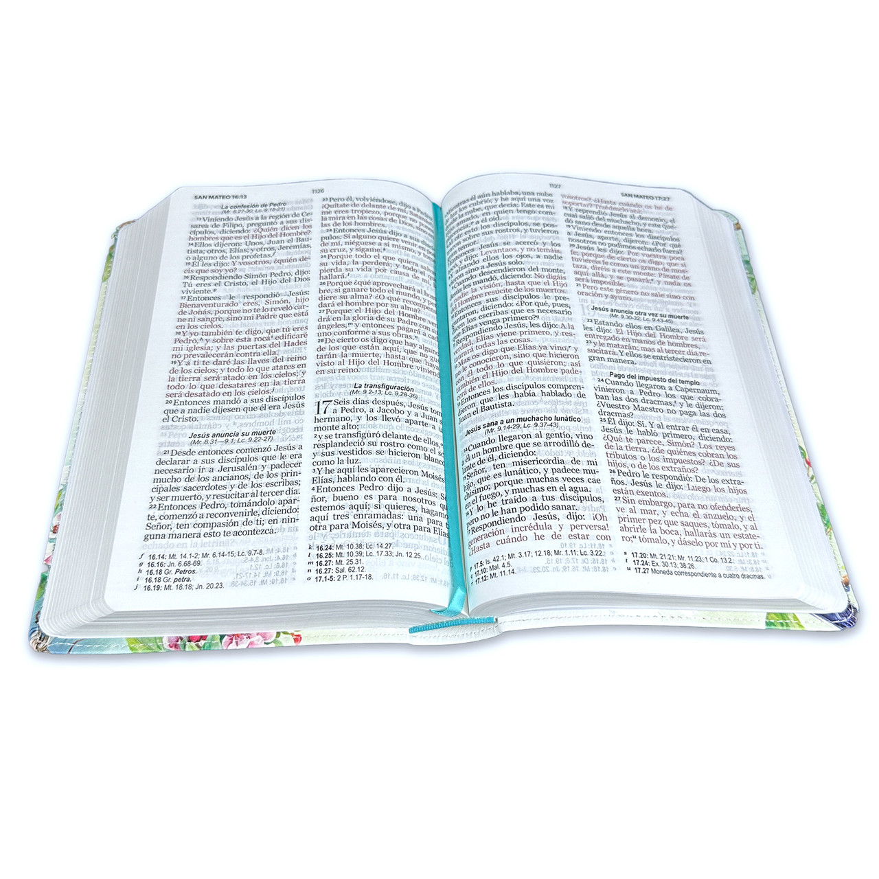 Biblia RVR1960 Supreme vintage cto blanco im piel TM 12.5pt