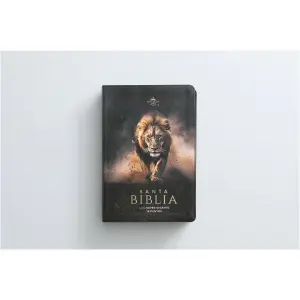 Biblia RVR1960 Sabiduria sup gig leon Juda cto pintado im piel TG 19pt