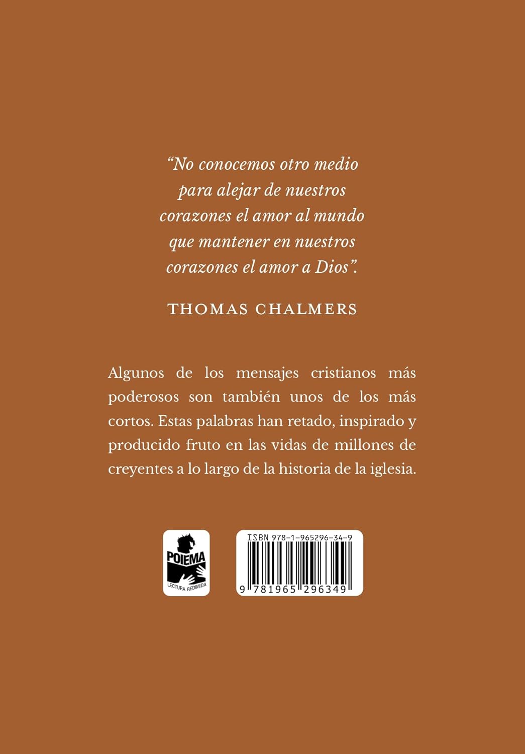 El poder expulsivo de un nuevo afecto