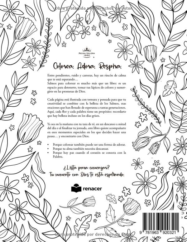 Salmos para colorear: Adora a través del arte
