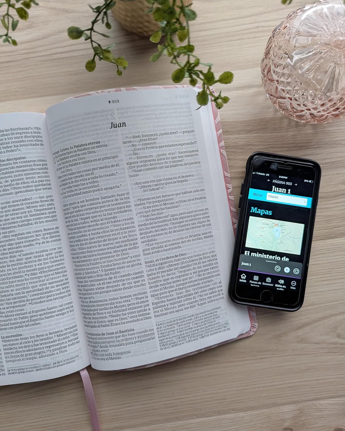 Biblia NTV valor premium rosa sim piel lt gde - Image 6