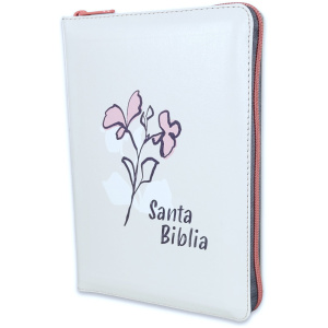 Biblia NTV Edicion compacta con filament  beige sim piel lt gde índice cierre 10pt
