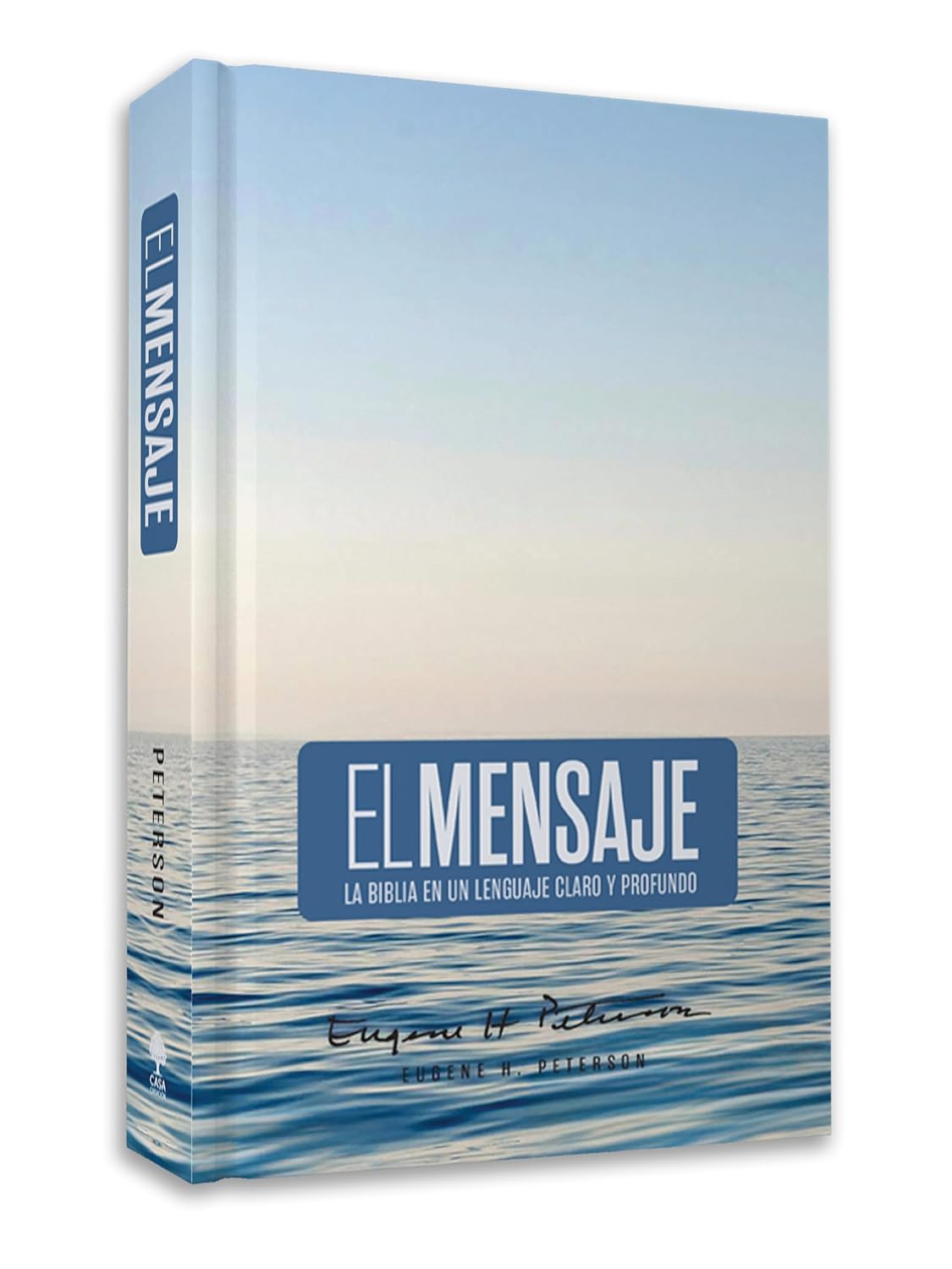 Biblia El mensaje azul tapa dura manual 9pt