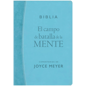 Biblia RVR1960 Campo de batalla turquesa im piel