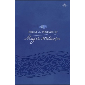 Biblia RVR1960 Pescador Mujer virtuosa multicolor tapa dura manual índice 10.5pt